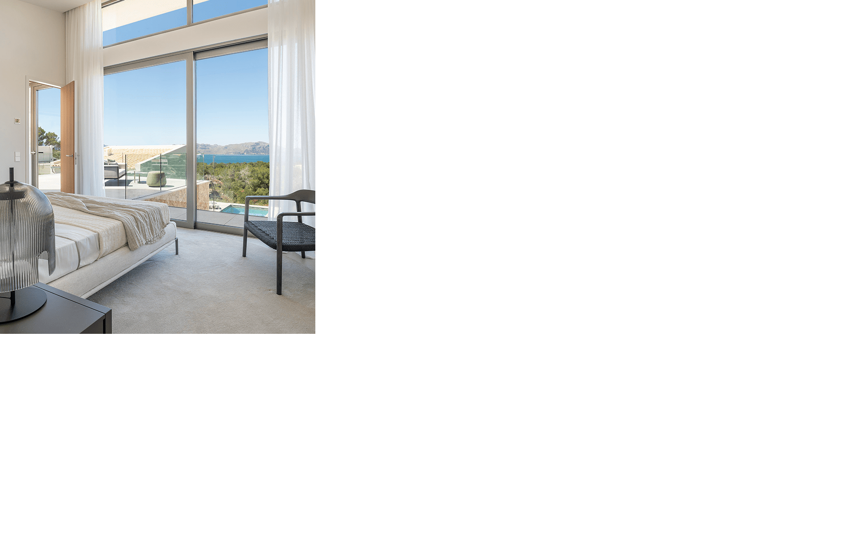 Bonaire 42: modern villa with pool and sea views in Alcúdia, Mallorca